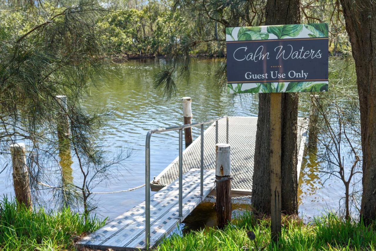 Calm Waters Waterfront Cottages サセックス・インレット エクステリア 写真